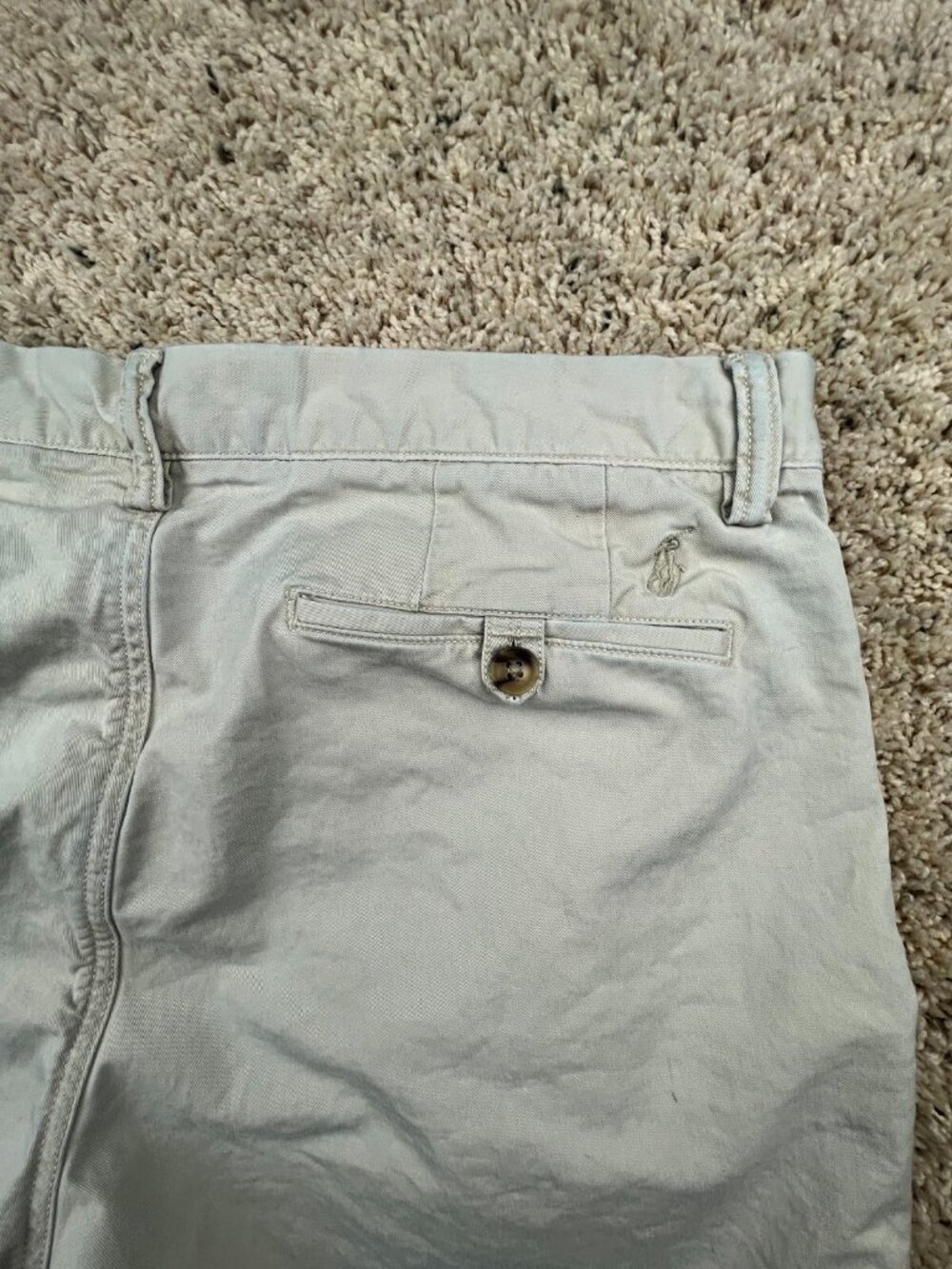 Polo Ralph Lauren Shorts Men’s Adult Cotton Size 34 Stretch Classic Fit Chino - Picture 15 of 15